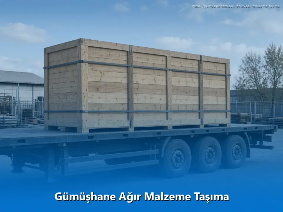 Gümüşhane Ağır Malzeme Taşıma