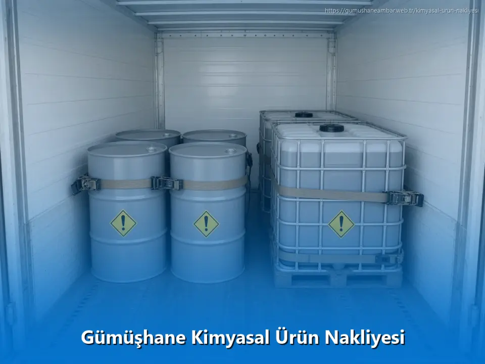 Gümüşhane Kimyasal Ürün Nakliyesi